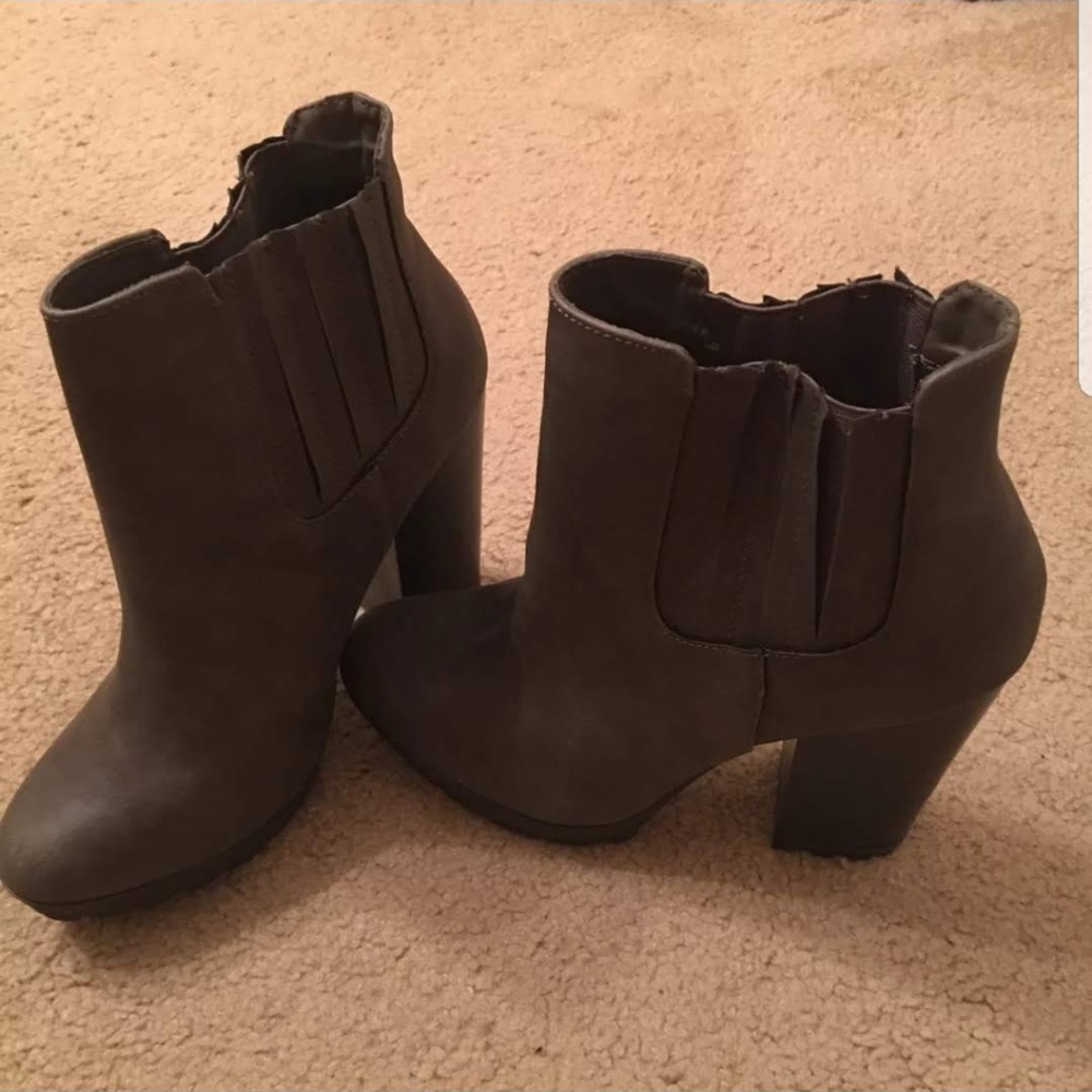 Candies Grey Booties